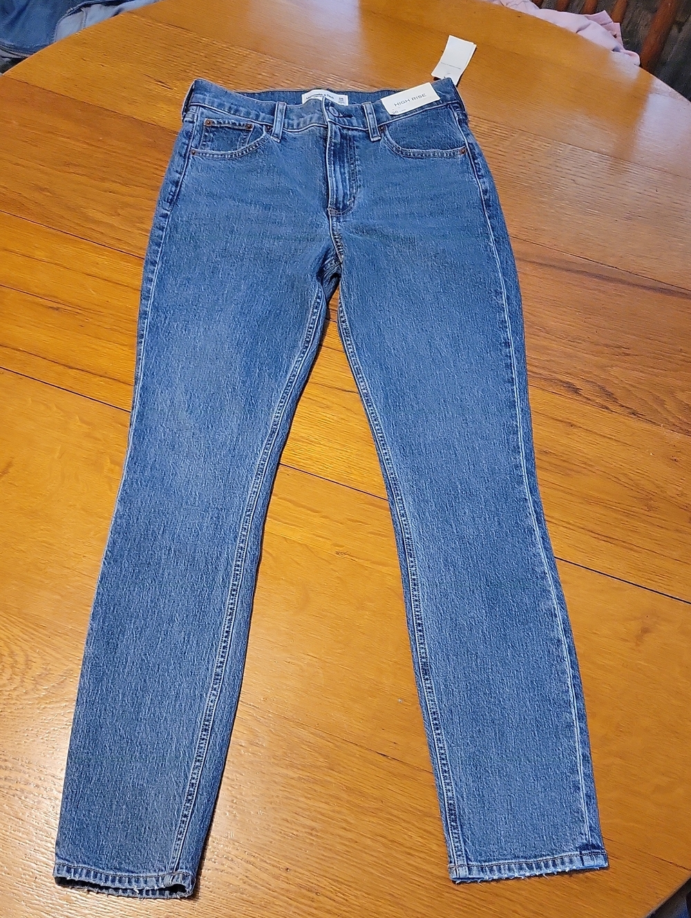 Abercrombie & Fitch Medium Blue Skinny Jeans